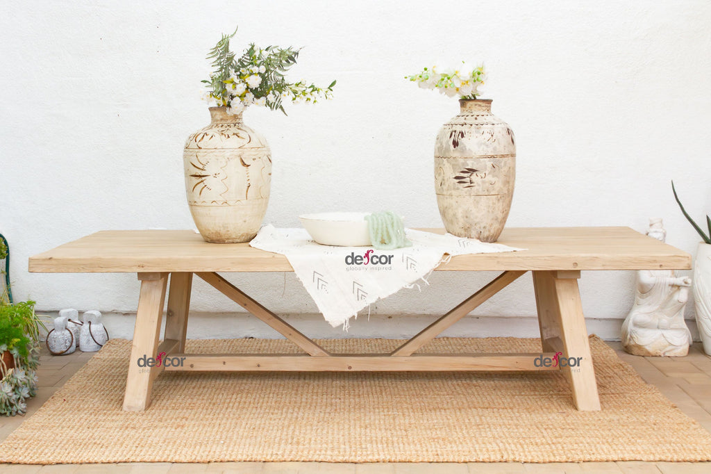 Monumental French Basque Style Dining Table