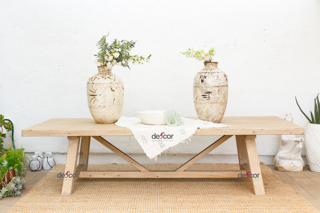 Monumental French Basque Style Dining Table