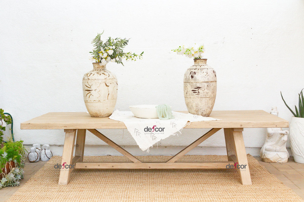 Monumental French Basque Style Dining Table