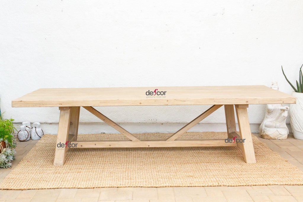 Monumental French Basque Style Dining Table