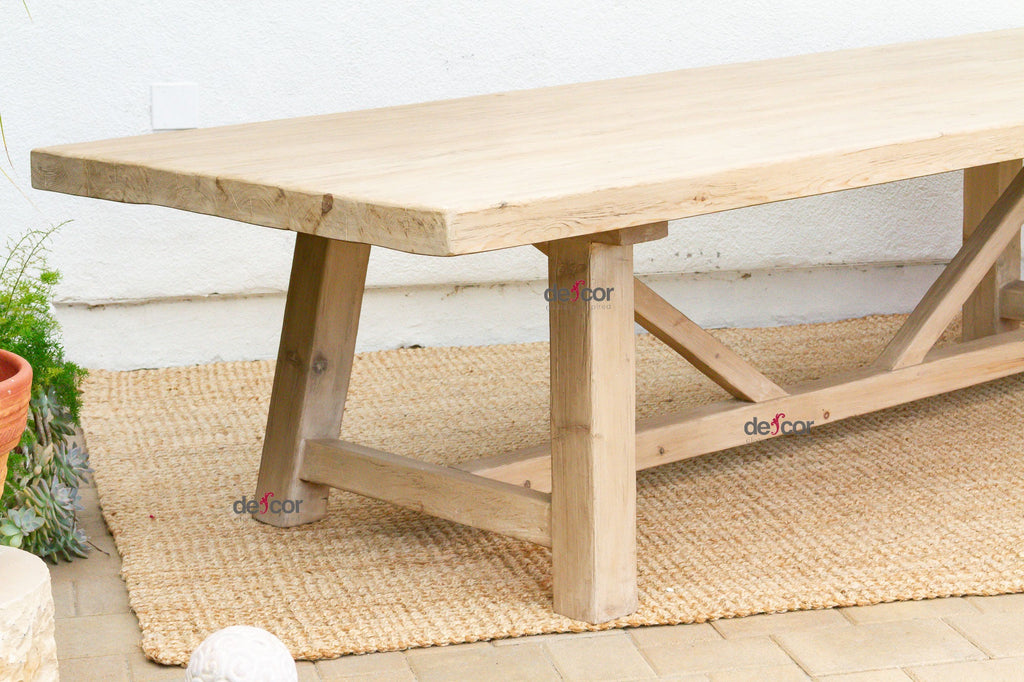 Monumental French Basque Style Dining Table