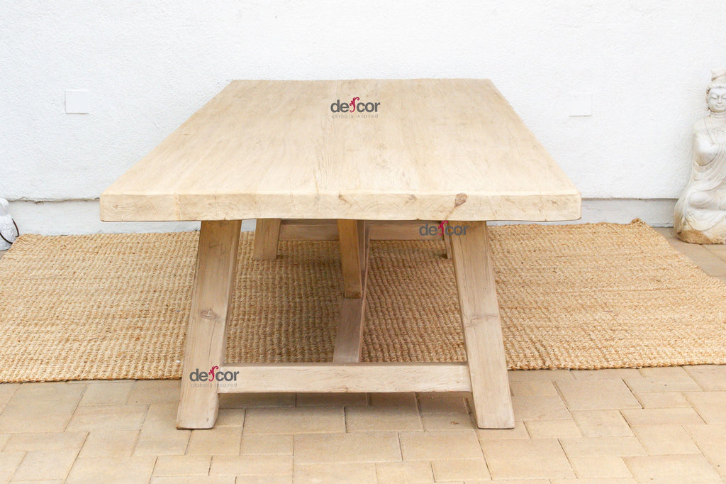Monumental French Basque Style Dining Table