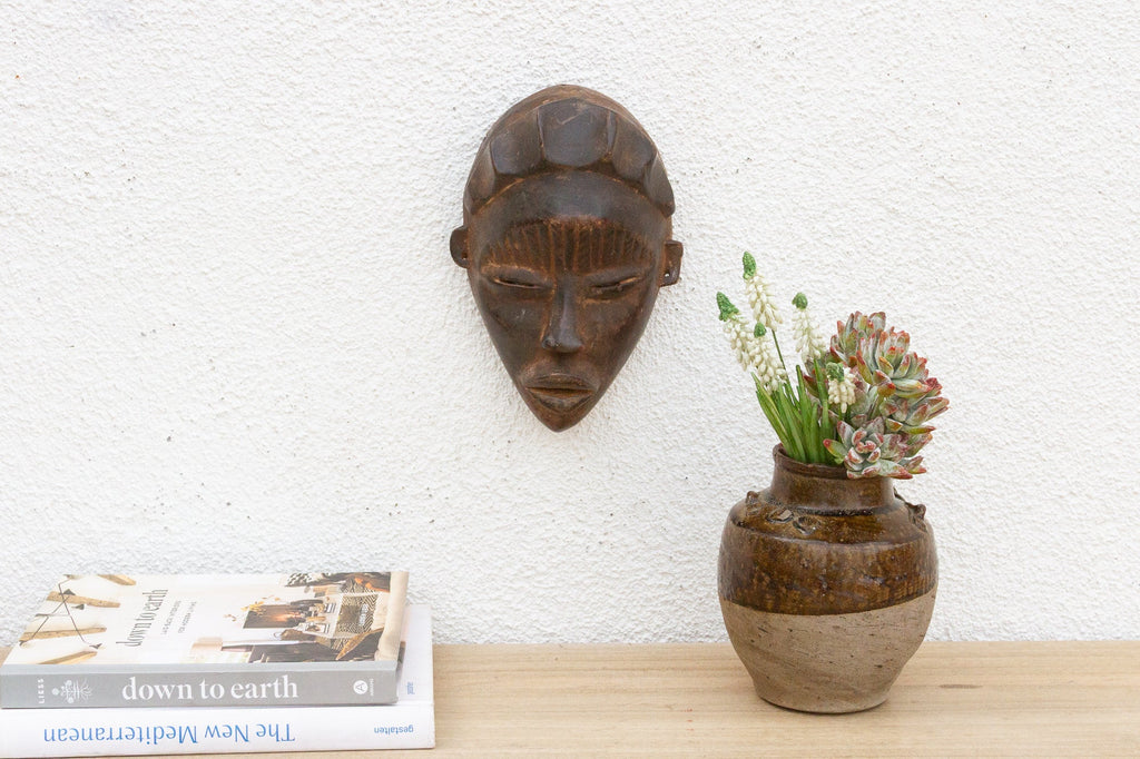 Vintage Baule Mblo Portrait Mask