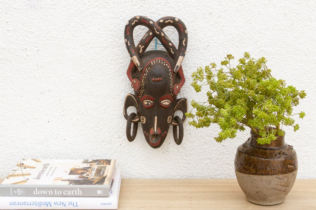 Vintage African Mask, The Leopard Spirit