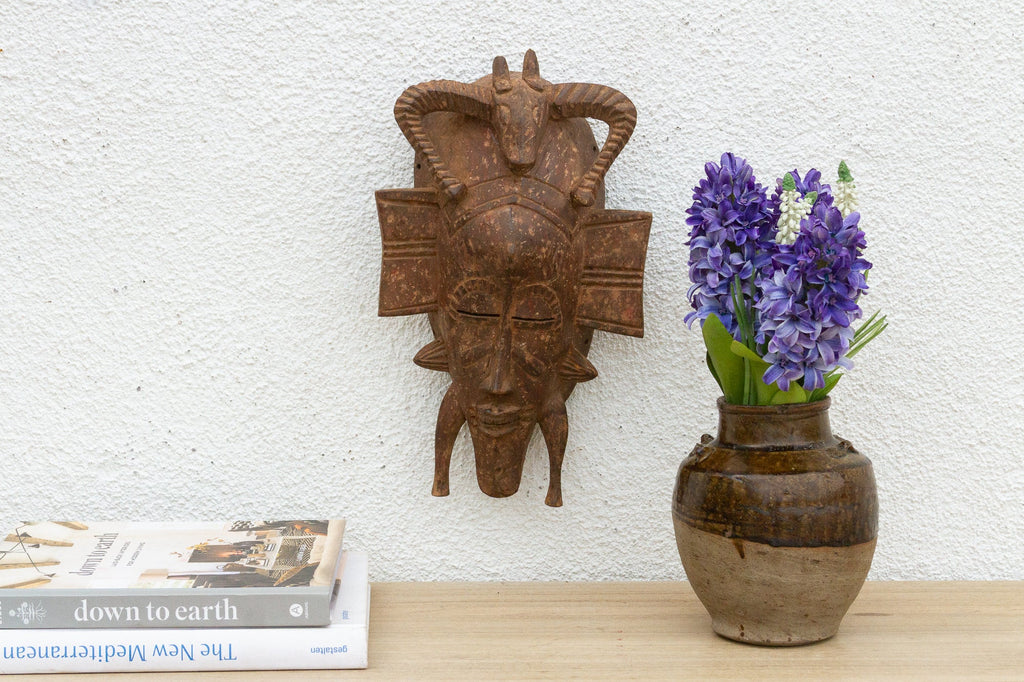 Vintage African Bwa Antelope Mask