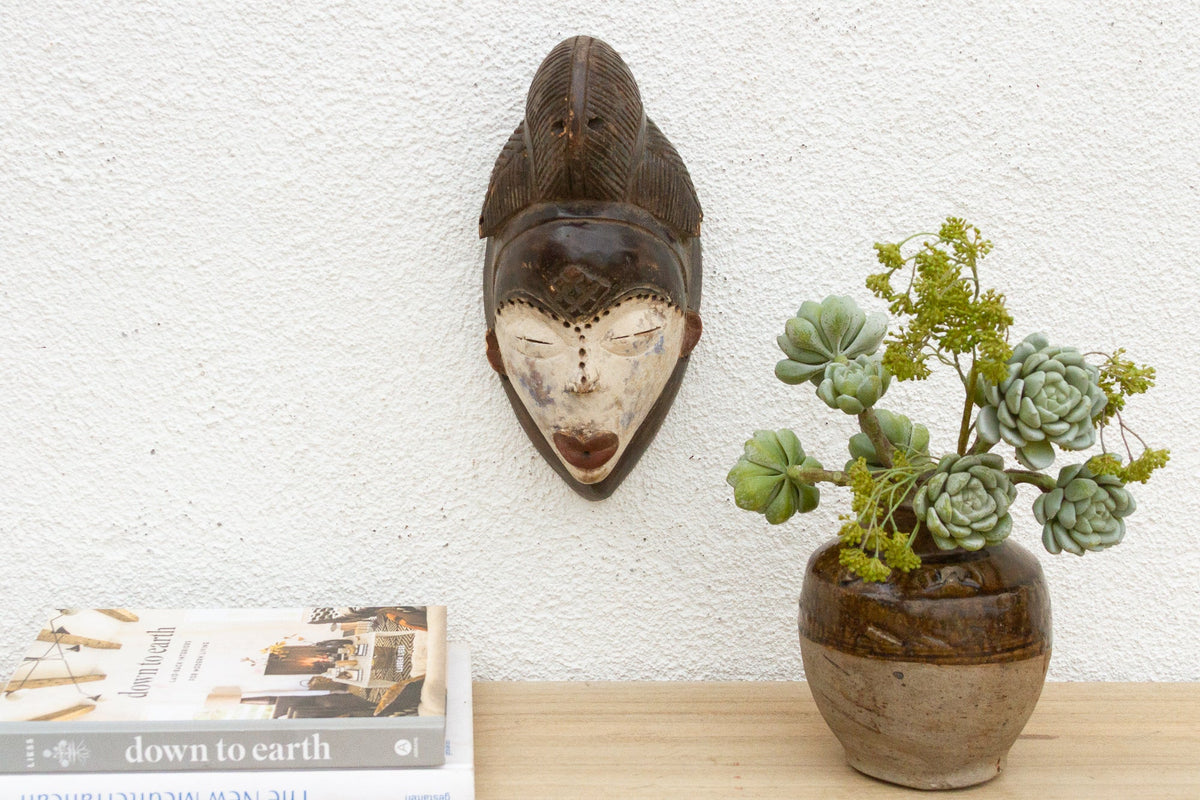 Vintage Guro Mask, A Portrait of Elegance