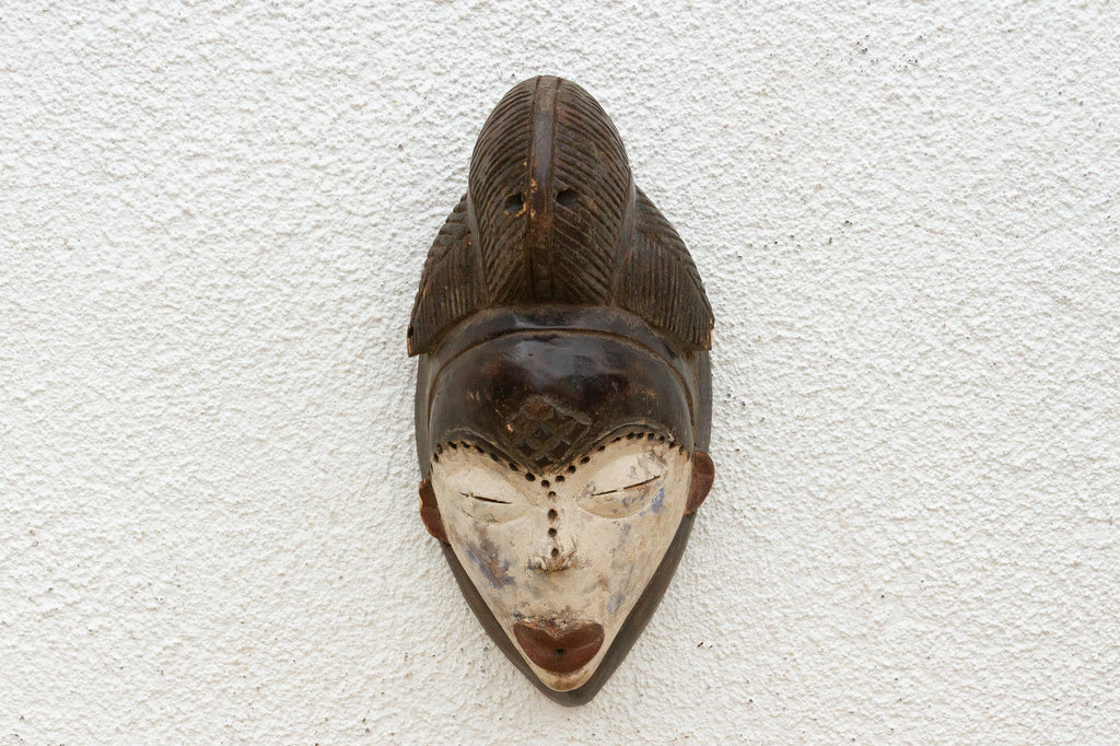 Vintage Guro Mask, A Portrait of Elegance