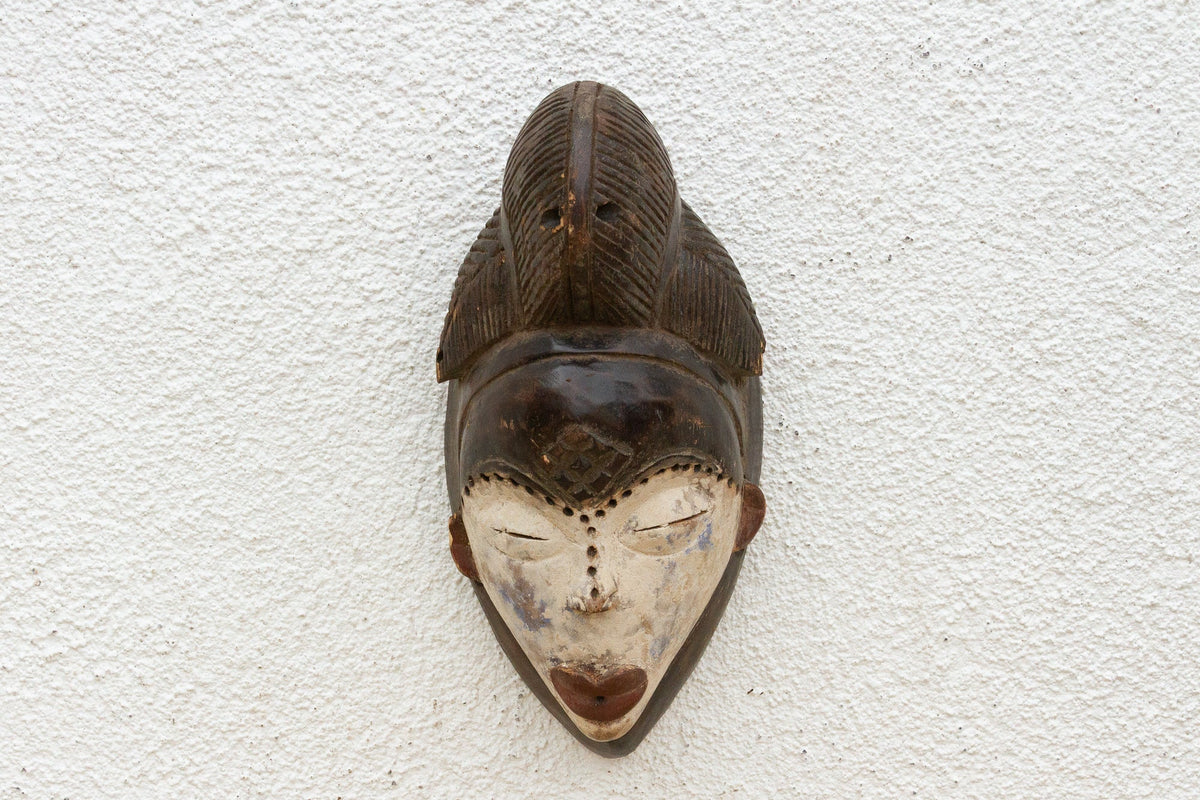 Vintage Guro Mask, A Portrait of Elegance