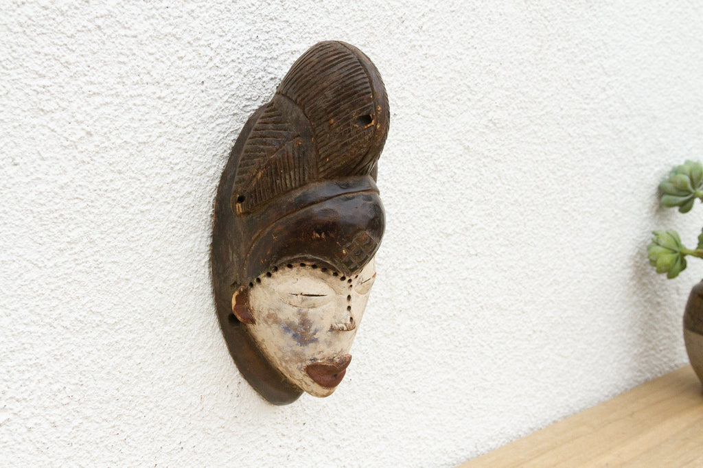 Vintage Guro Mask, A Portrait of Elegance