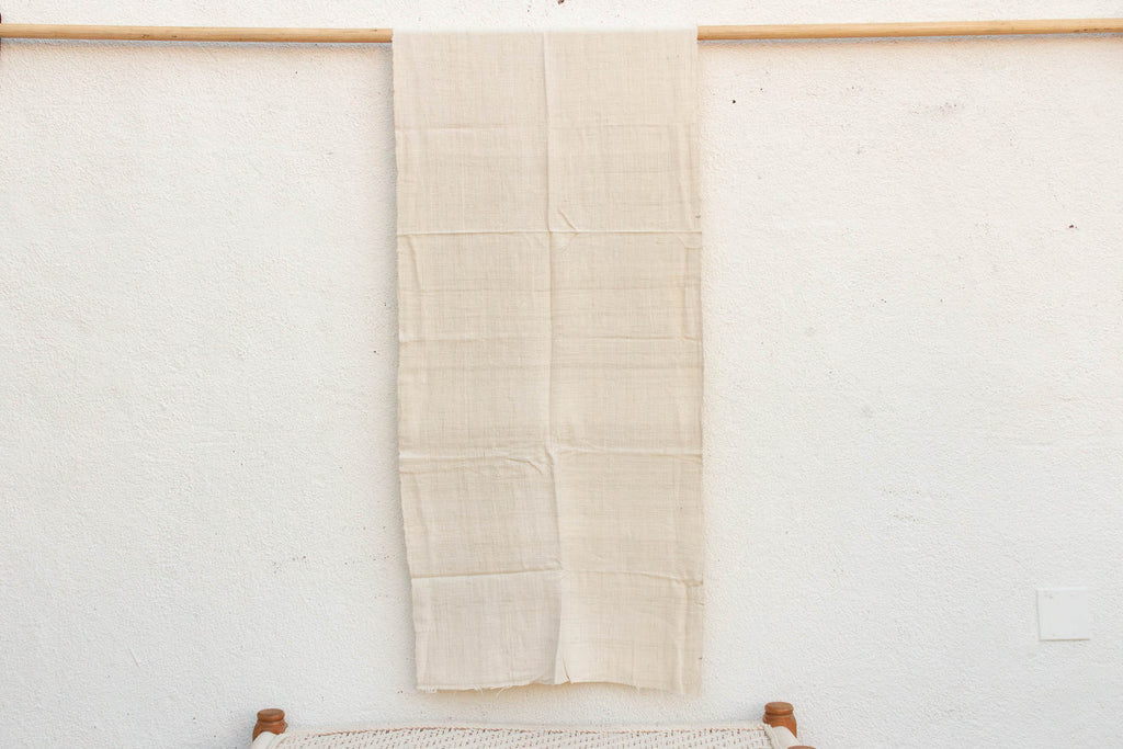 Organic Peace Silk Throw, Raw Undyed Natural