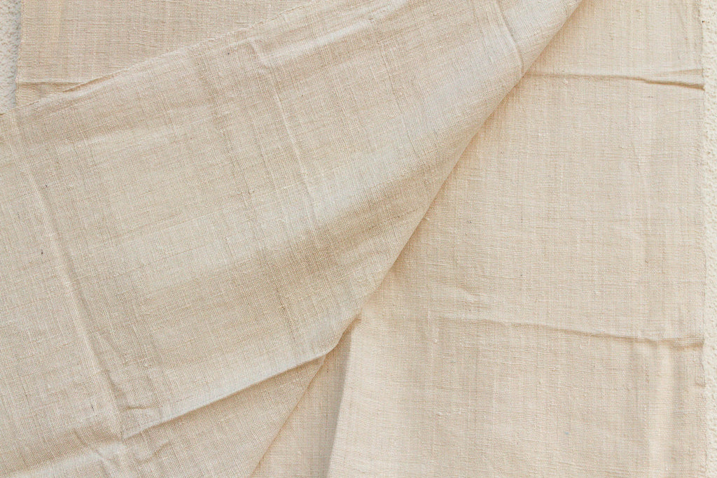 Organic Peace Silk Throw, Raw Undyed Natural