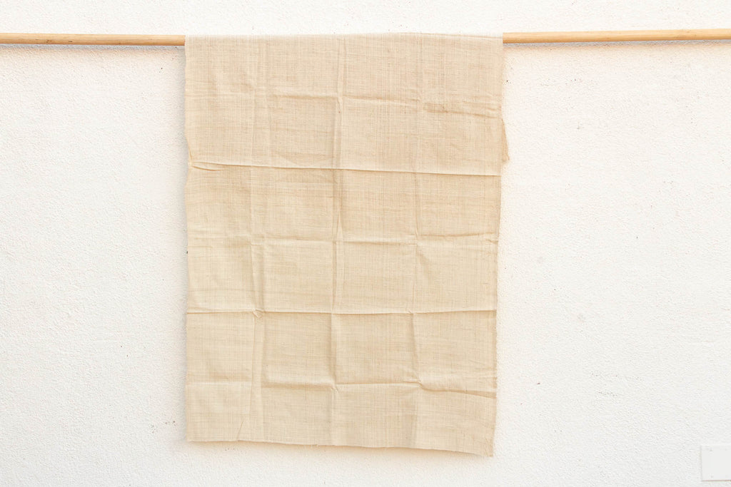 Organic Peace Silk Throw, Sandstone