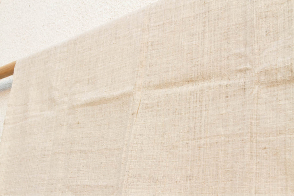 Organic Peace Silk Throw, Sandstone (Trade)