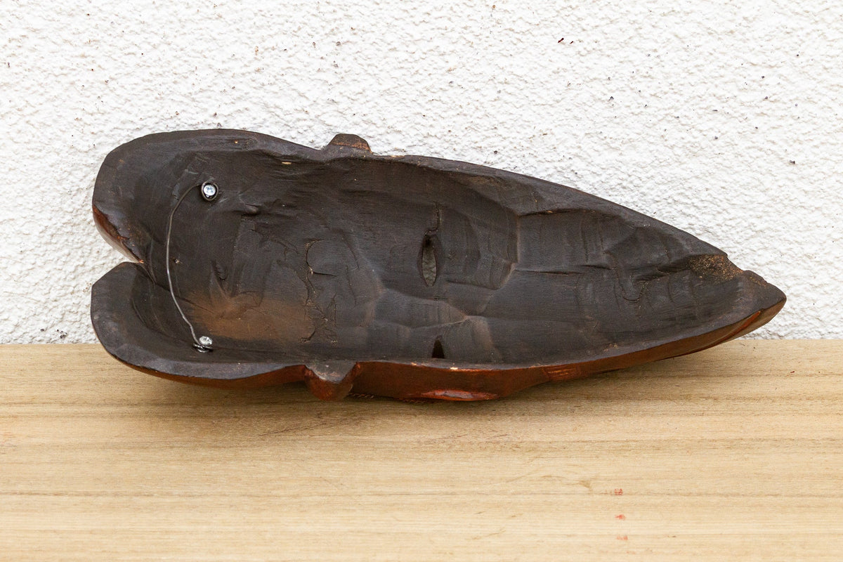 Polished Wood Tribal Wall Art
