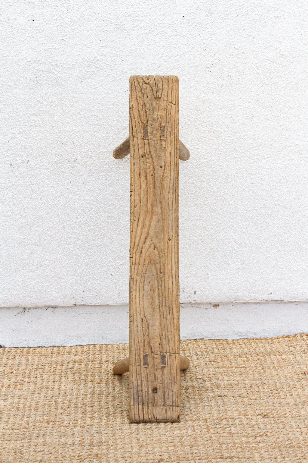 Charming Bohemian Wood Entry Bench