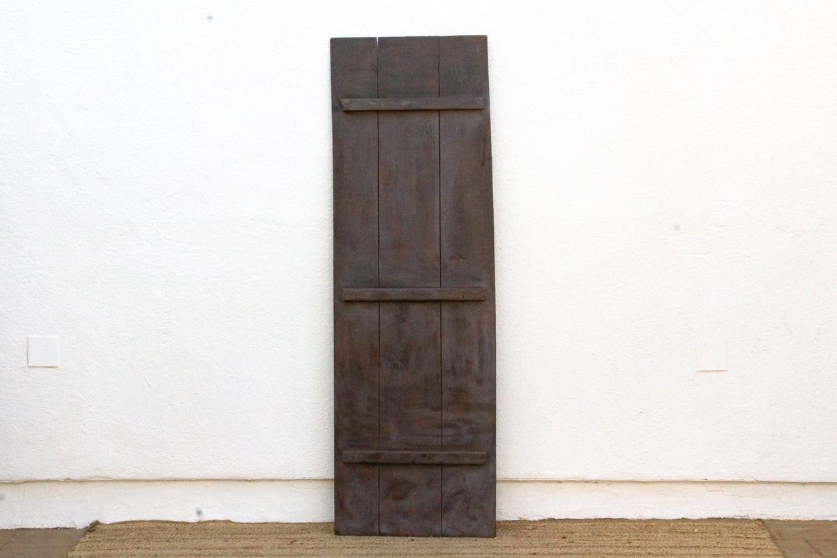 71" Tall Nupe Artisanal Carved Door