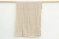 Organic Peace Silk Throw, Wheat Field Stripes