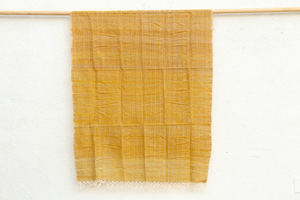 Organic Peace Silk Throw, Marigold Field