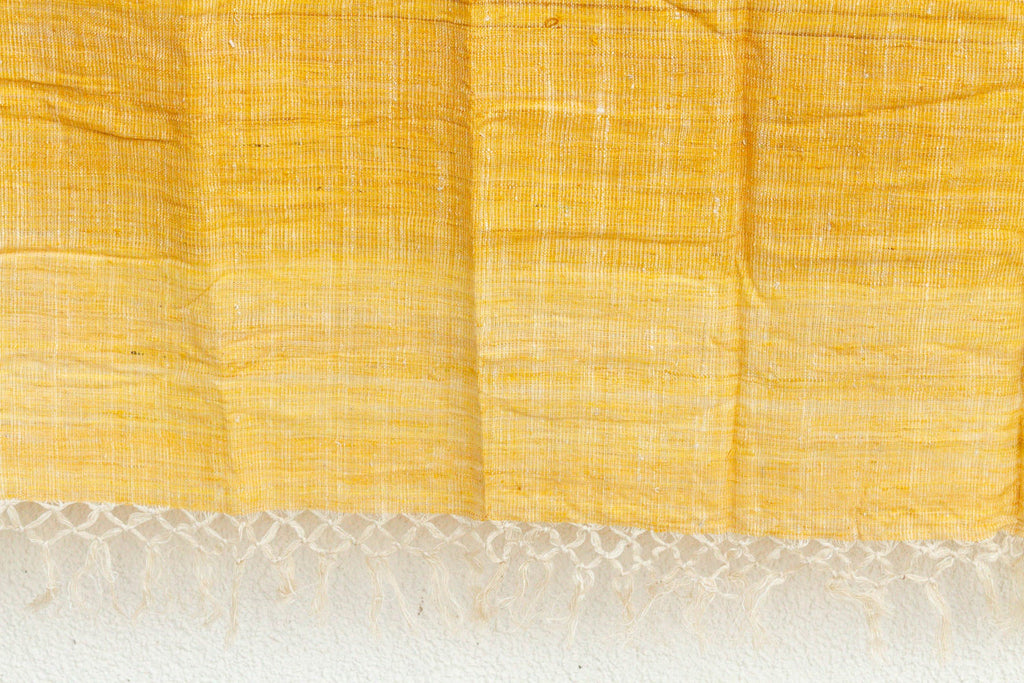 Organic Peace Silk Throw, Marigold Field