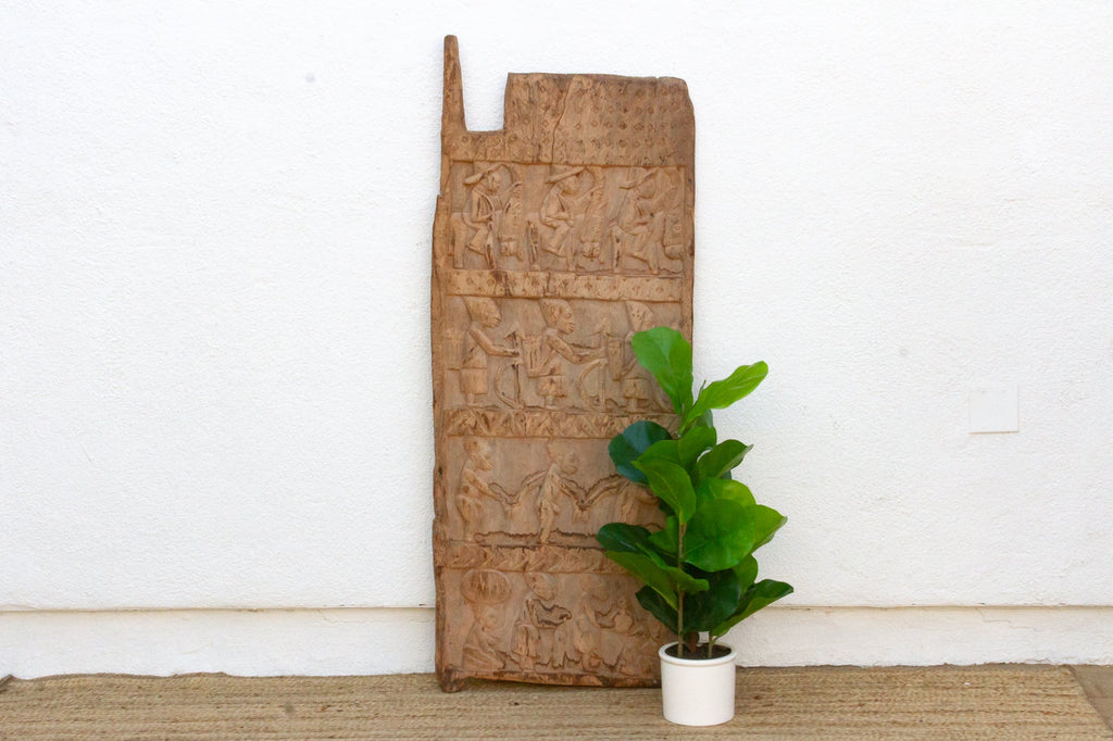 Antique Nigerian Yoruba Palace Door