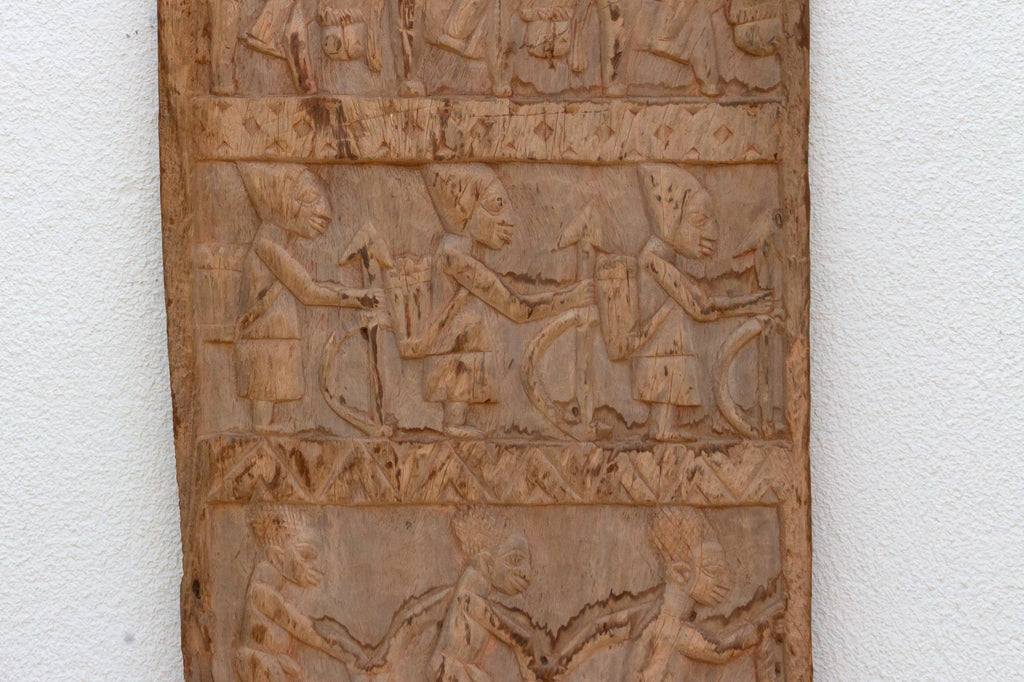 Antique Nigerian Yoruba Palace Door