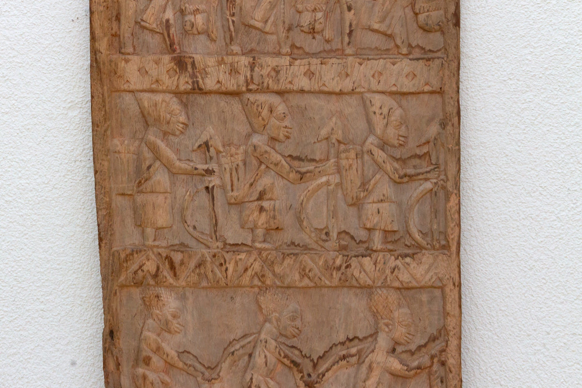 Antique Nigerian Yoruba Palace Door
