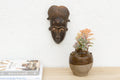 Ceremonial Hairstyle Old African Mask