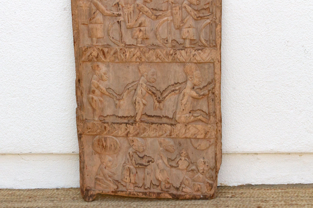 Antique Nigerian Yoruba Palace Door