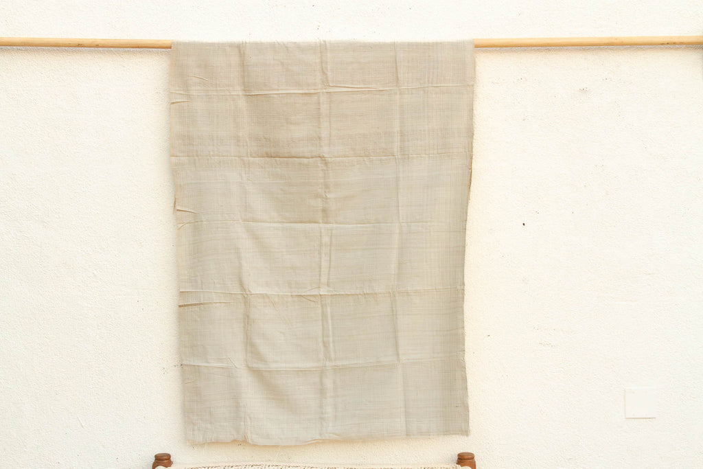 Organic Peace Silk Throw, Pale Birch