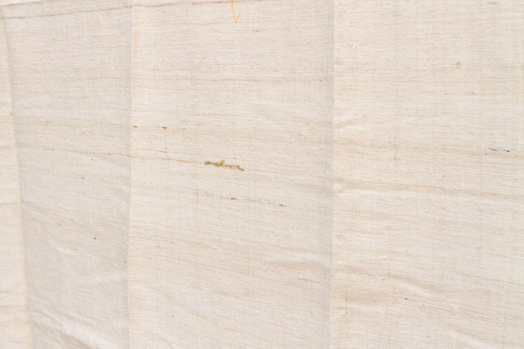 Organic Peace Silk Throw, Oatmeal Stone