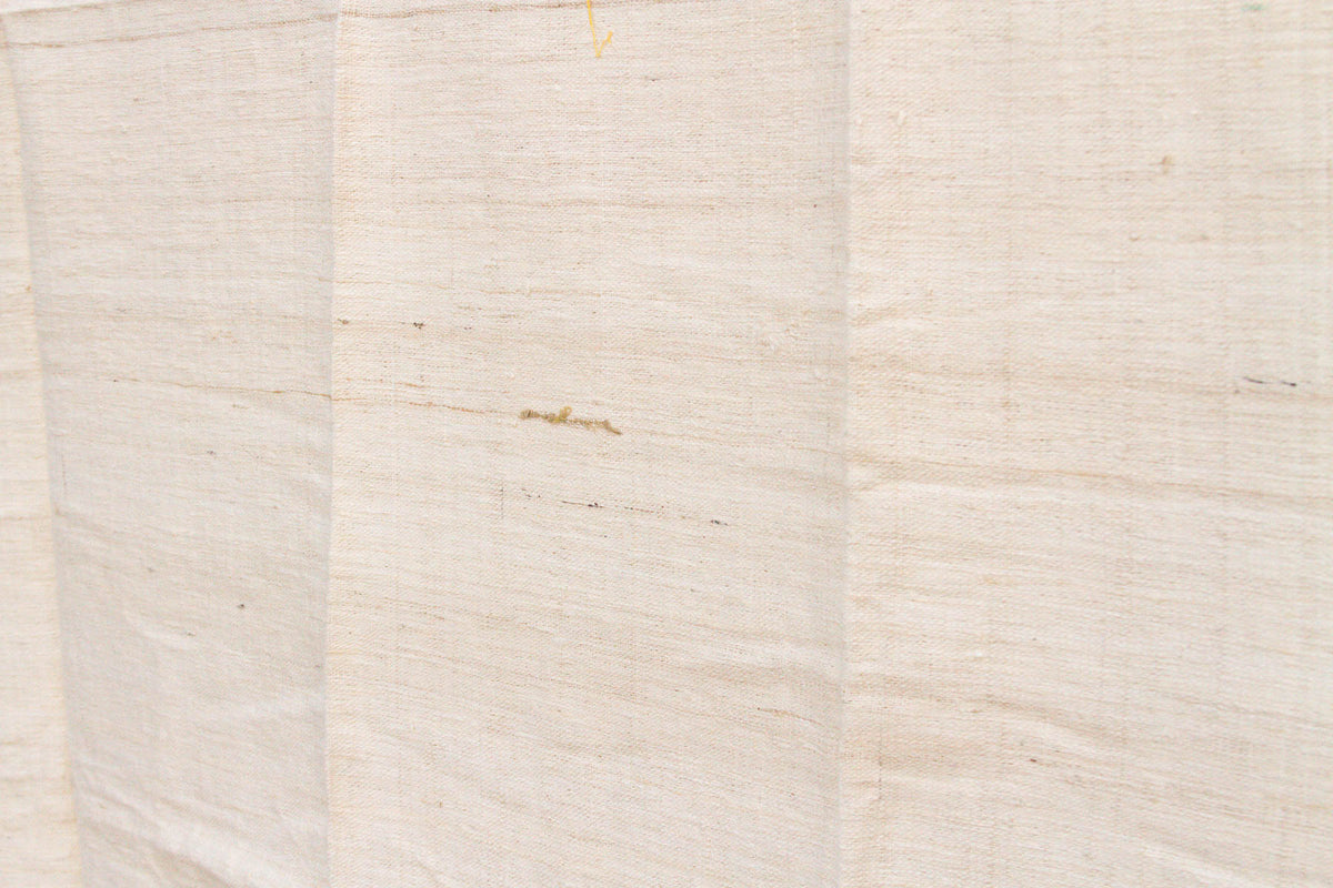 Organic Peace Silk Throw, Oatmeal Stone