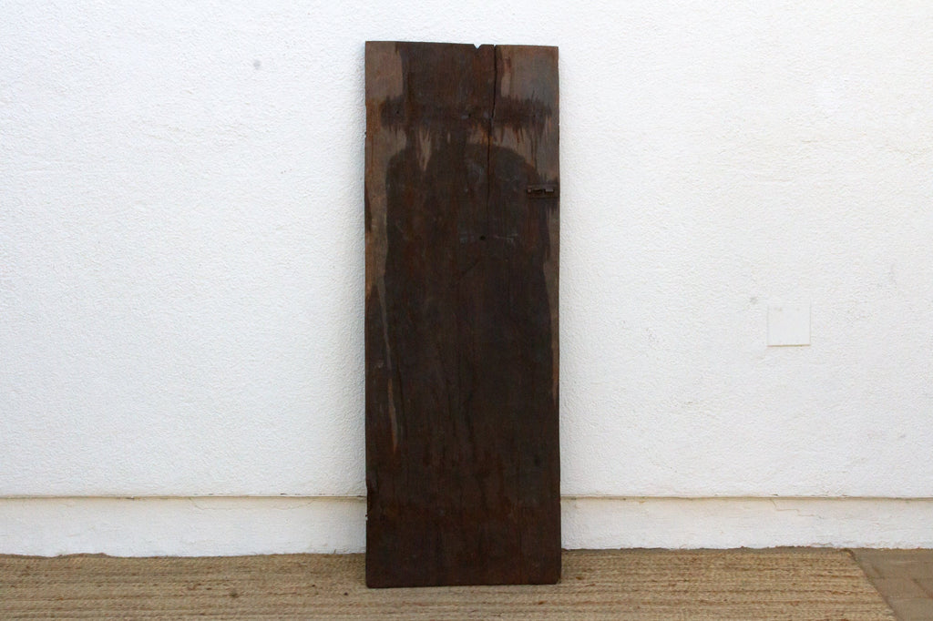 Dark Sun & Moon African Carved Panel