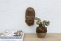 Vintage Kuba Raffia Beard Mask