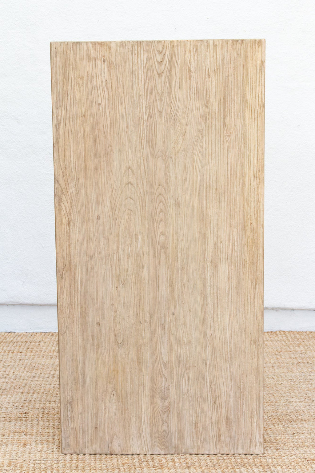 Japandi Waterfall Reclaimed Elm Coffee Table