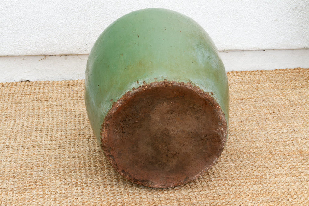Large Antique Imperial Celadon Glaze Planter