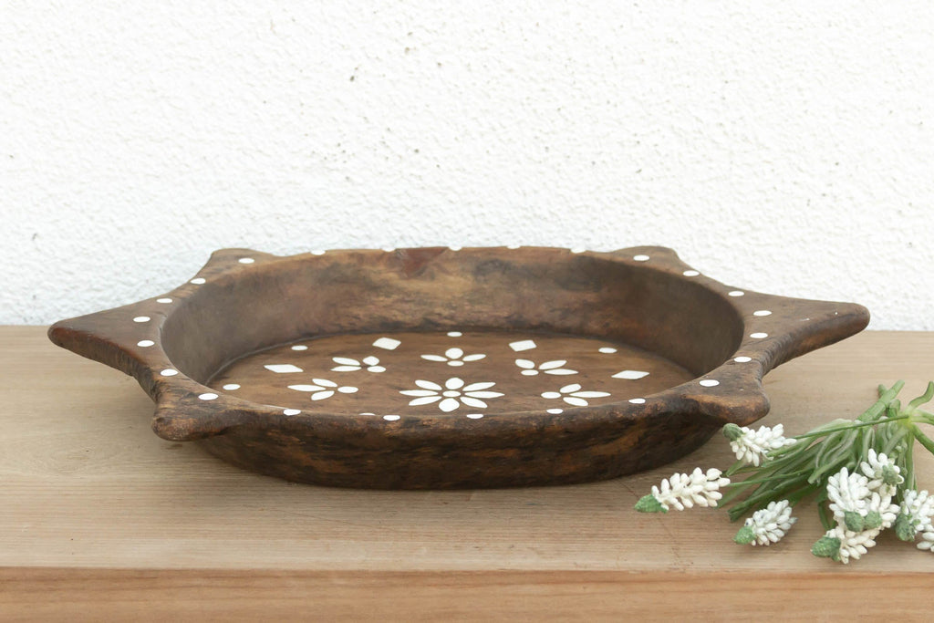 Painted Vintage Floral Art Centerpiece (Trade)