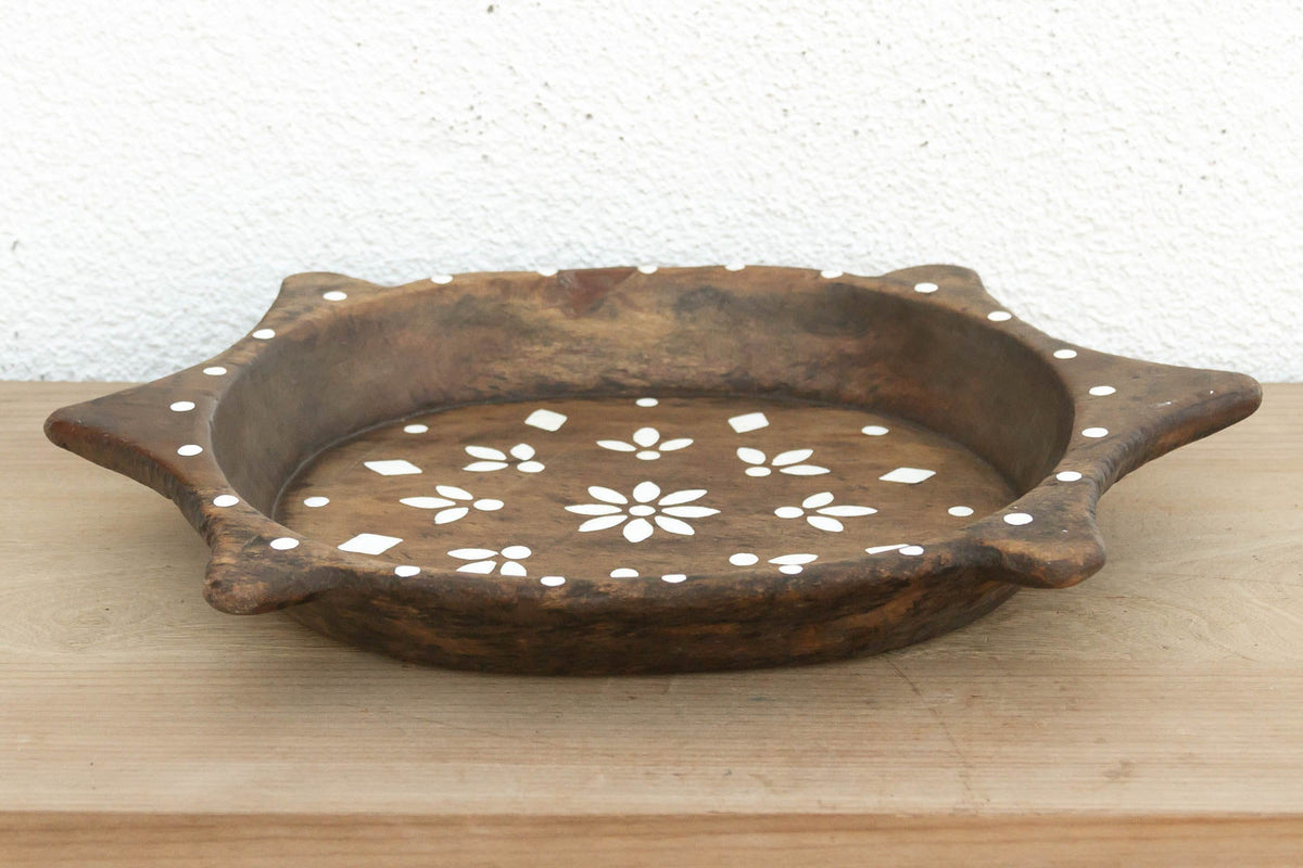 Painted Vintage Floral Art Centerpiece (Trade)
