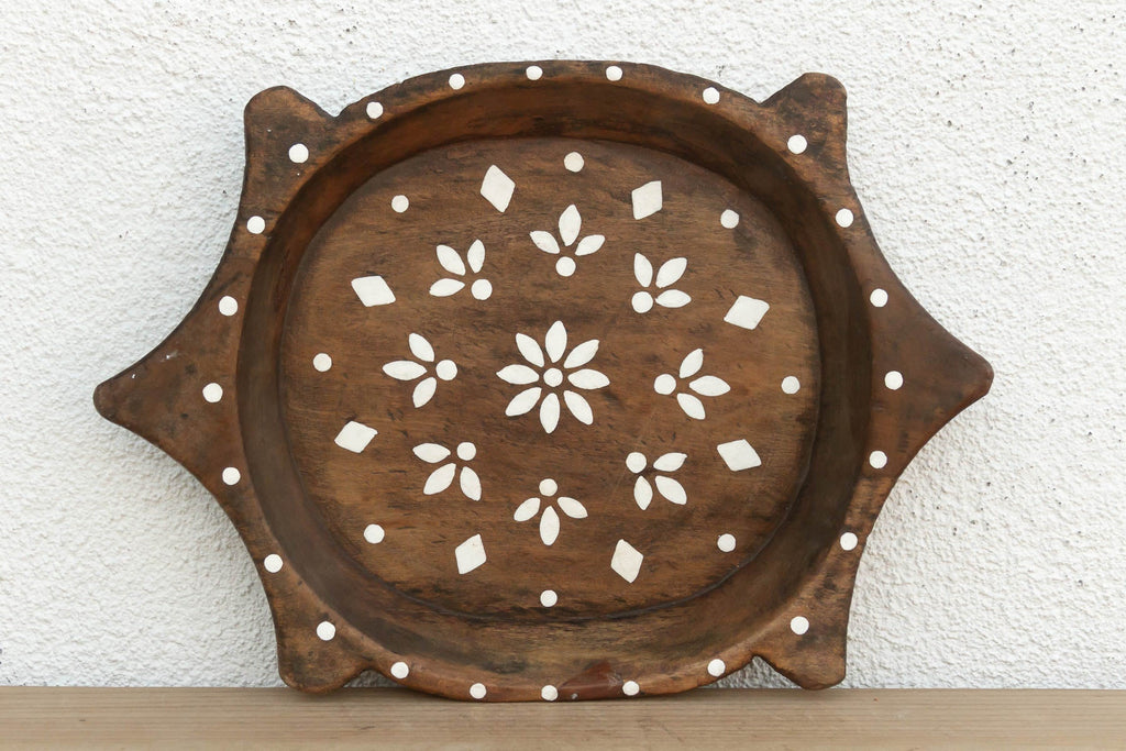 Painted Vintage Floral Art Centerpiece (Trade)