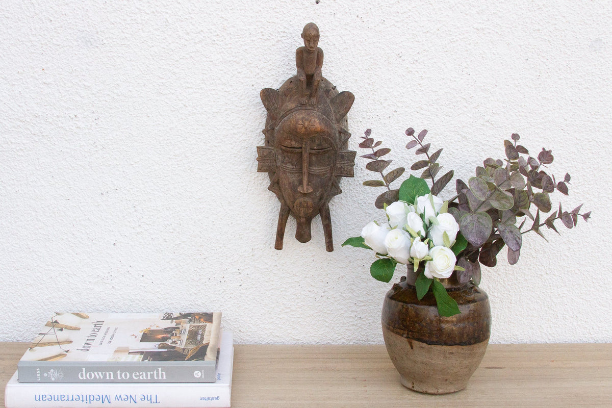 Guardian Figure, African Tribal Mask