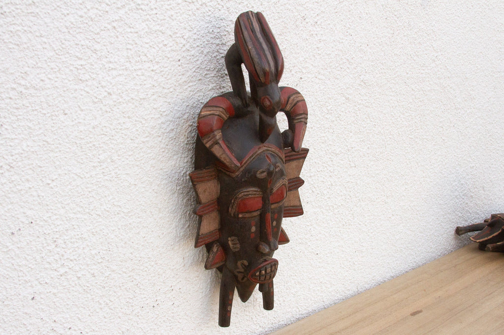 Horned Spirit, African Ritual Mask