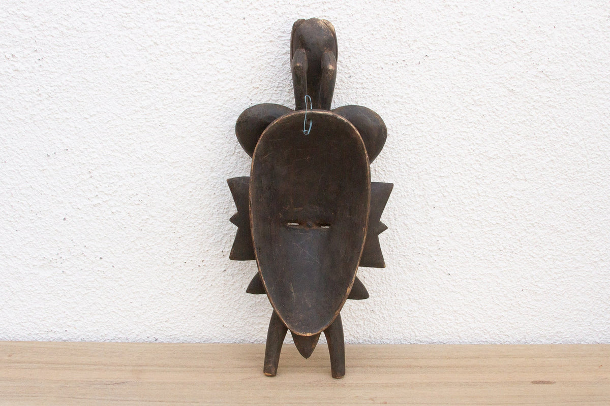 Horned Spirit, African Ritual Mask