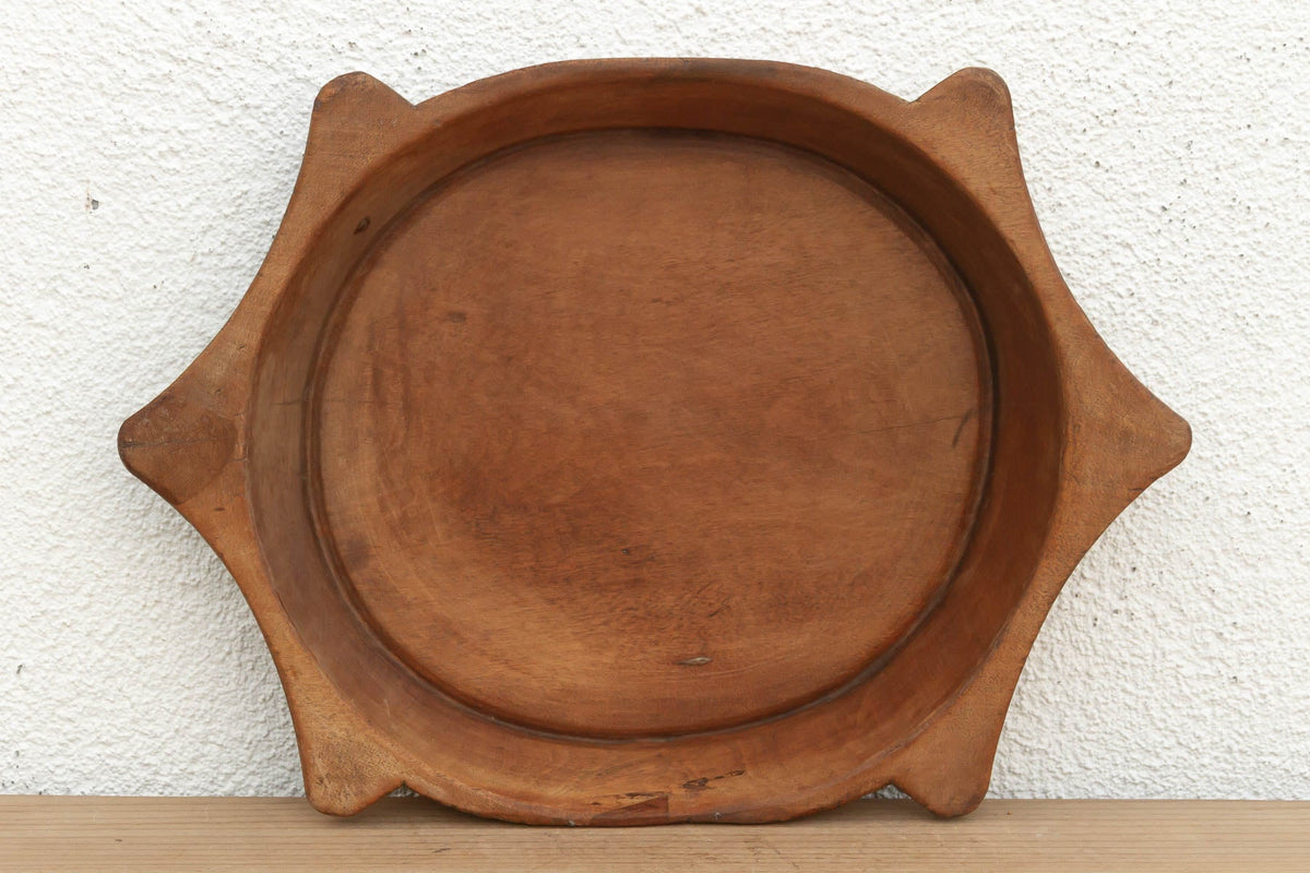 Vintage "Turtle" Shape Wooden Bowl (Trade)