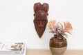 Elongated Face Carved African Mask