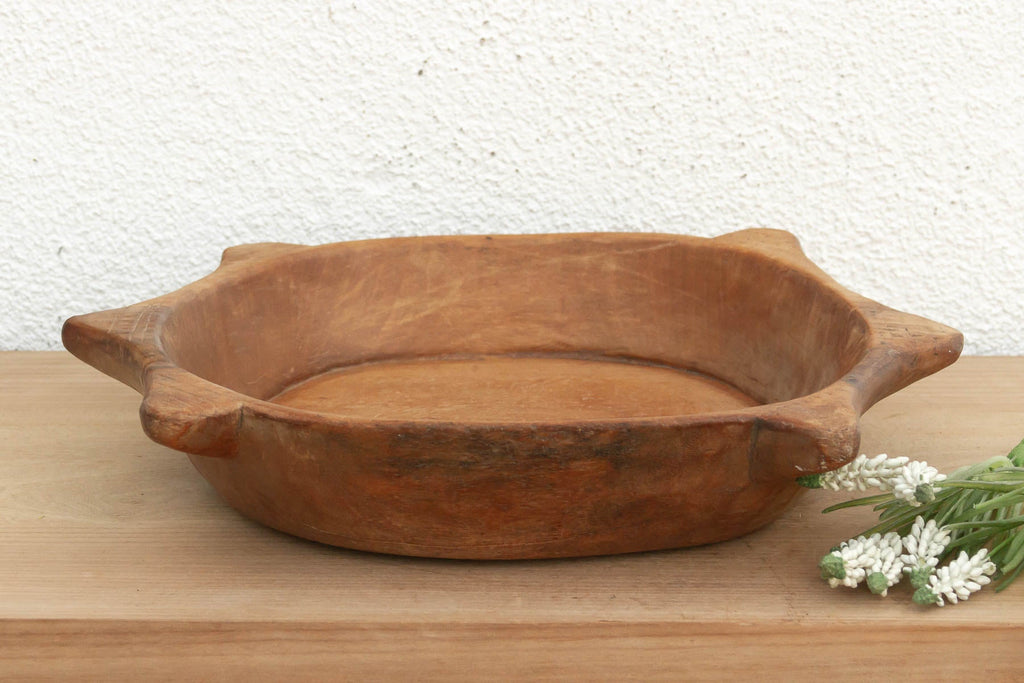 Rustic Farmhouse "Turtle Wood Bowl