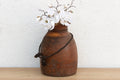 Large Antique Wooden Milk Pot