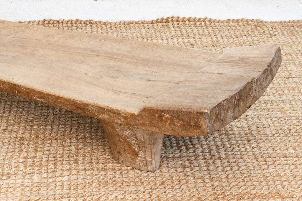 Mande African Senufo Slim Bench