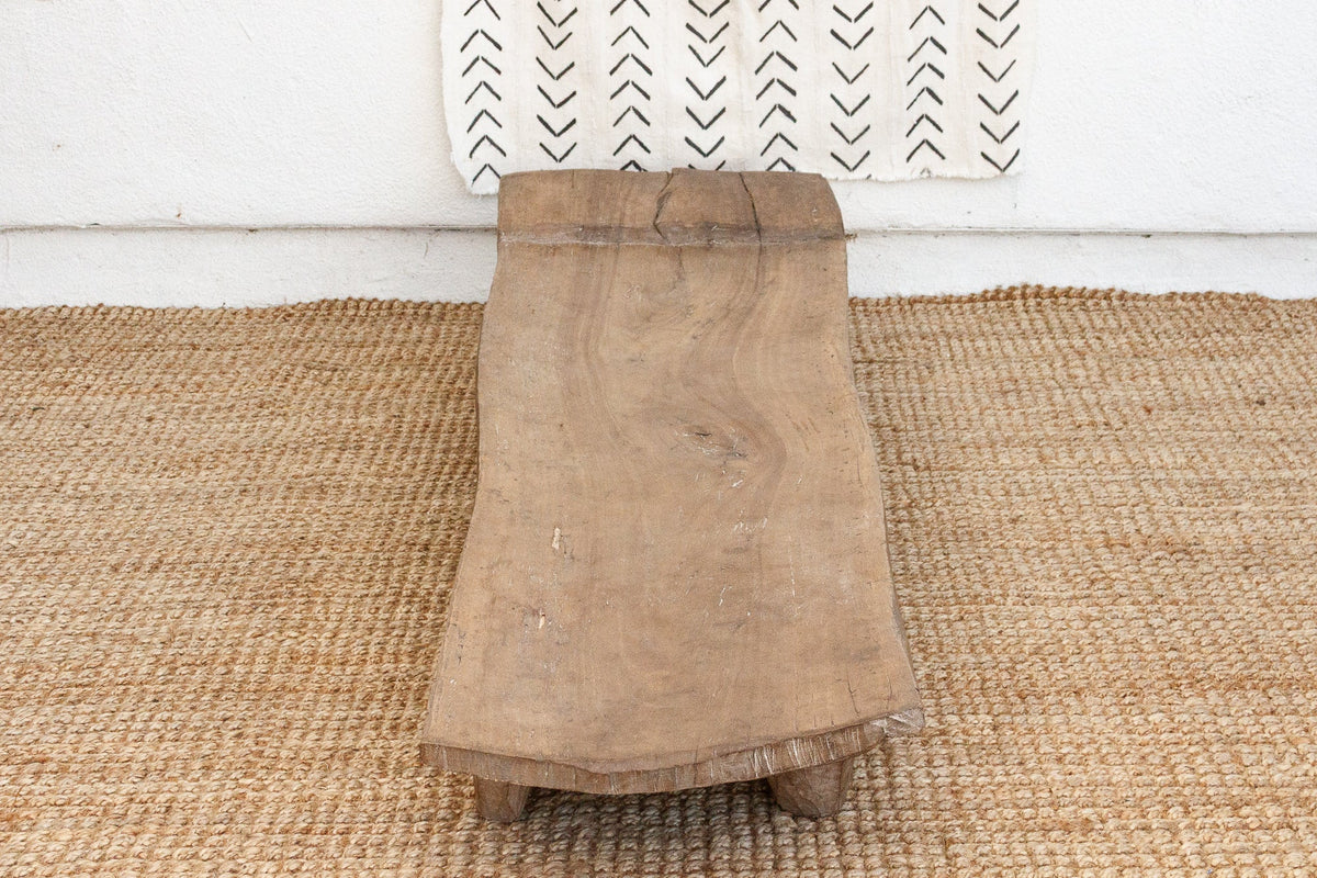 Mande African Senufo Slim Bench