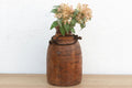 17" Tall Wabi-Sabi Wooden Pot (Trade)