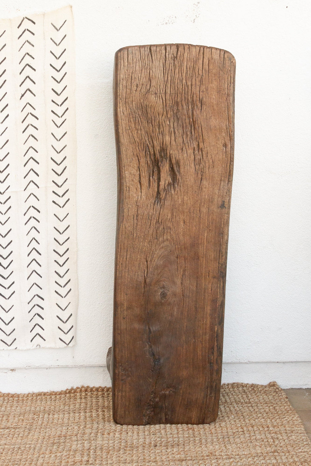 Saika Rustic African Senufo Bench