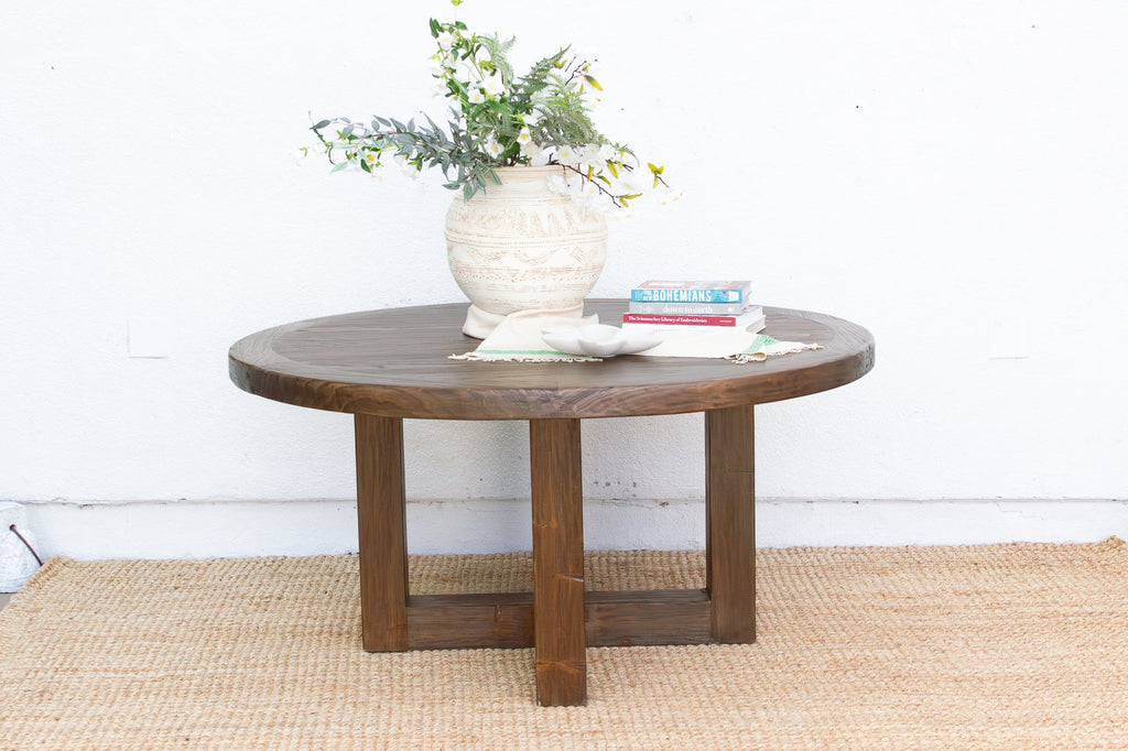 Large 60" DM Rustic Elegant Reclaimed Elm Table